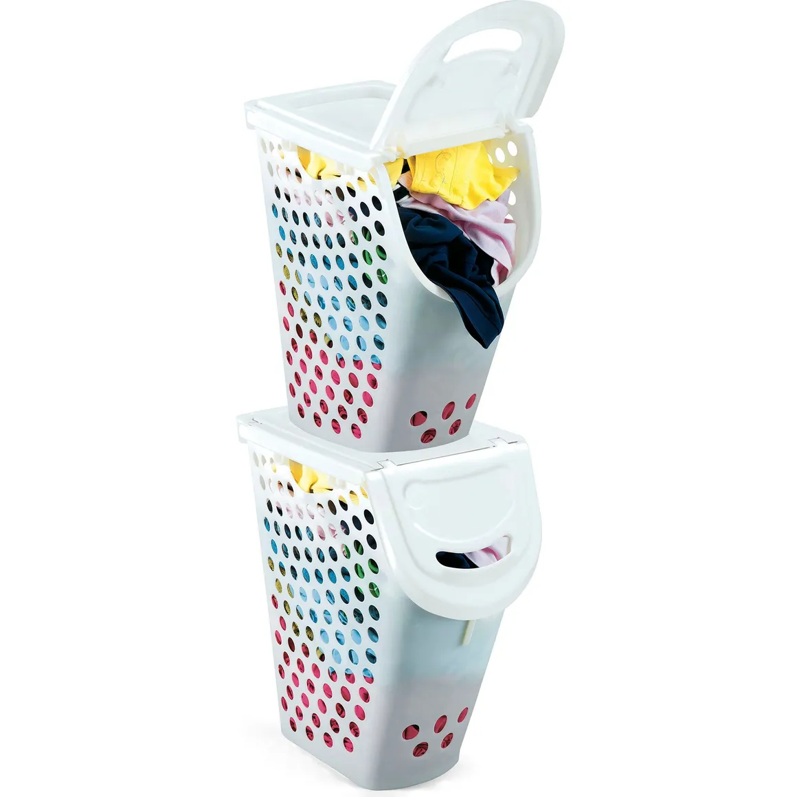 Canasta Plástica Para Ropa Plus 50 Litros Wengue Rimax - Homecenter.com.co