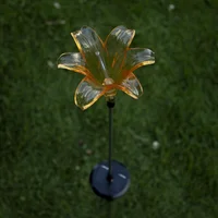 Estaca Luminosa Flor de Lirio