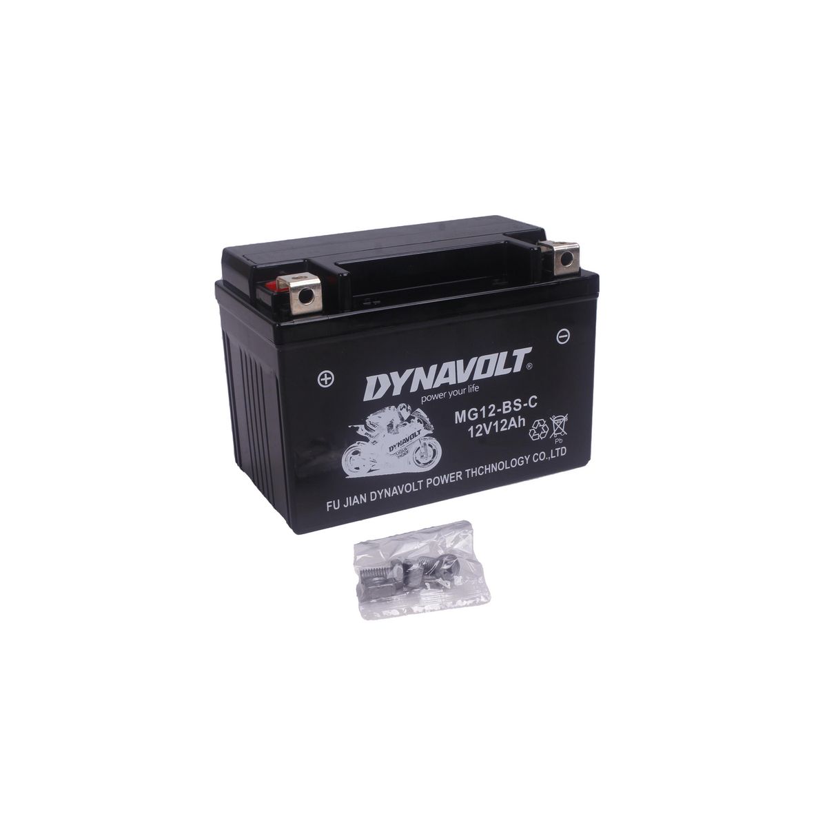 BAUKER - Batería 12Ah para generador  12A-BATTERY