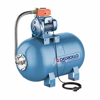 Equipo de Presión Cp670 3 Hp 220/440V  Trifásico + Tanque Hidroneumático Horizontal de 200 Litros Pedrollo