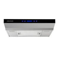 Campana Recirculadora/extractora 60 cm 3 Velocidades