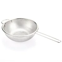 Colador 23.5Cm Acero Con Asa Y Base