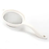 Colador 15.5 cm Plástico Blanco