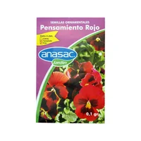Semilla Pensamiento Rojo 0,1 Gramos
