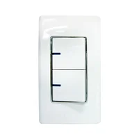 Interruptor Doble Ornatto Blanco