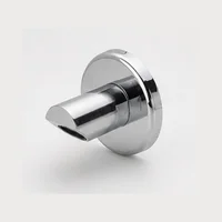 Grifería De Pared Para Lavamanos Tipo Push Pico Seguridad Consumo 5.7 l/min