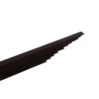 Esquinero Pvc Wengue 10 Unidades 2x2cm 2.4m