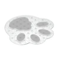 Tapete Para Baño Antideslizante Huella Colores Surtidos
