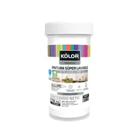 Pintura para Interior Súper Lavable Premium Rojo Kolor 1/32 galón
