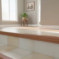 Remate Escalón Cerámico Valdivia 8.68x34.2 Centímetros Cerezo