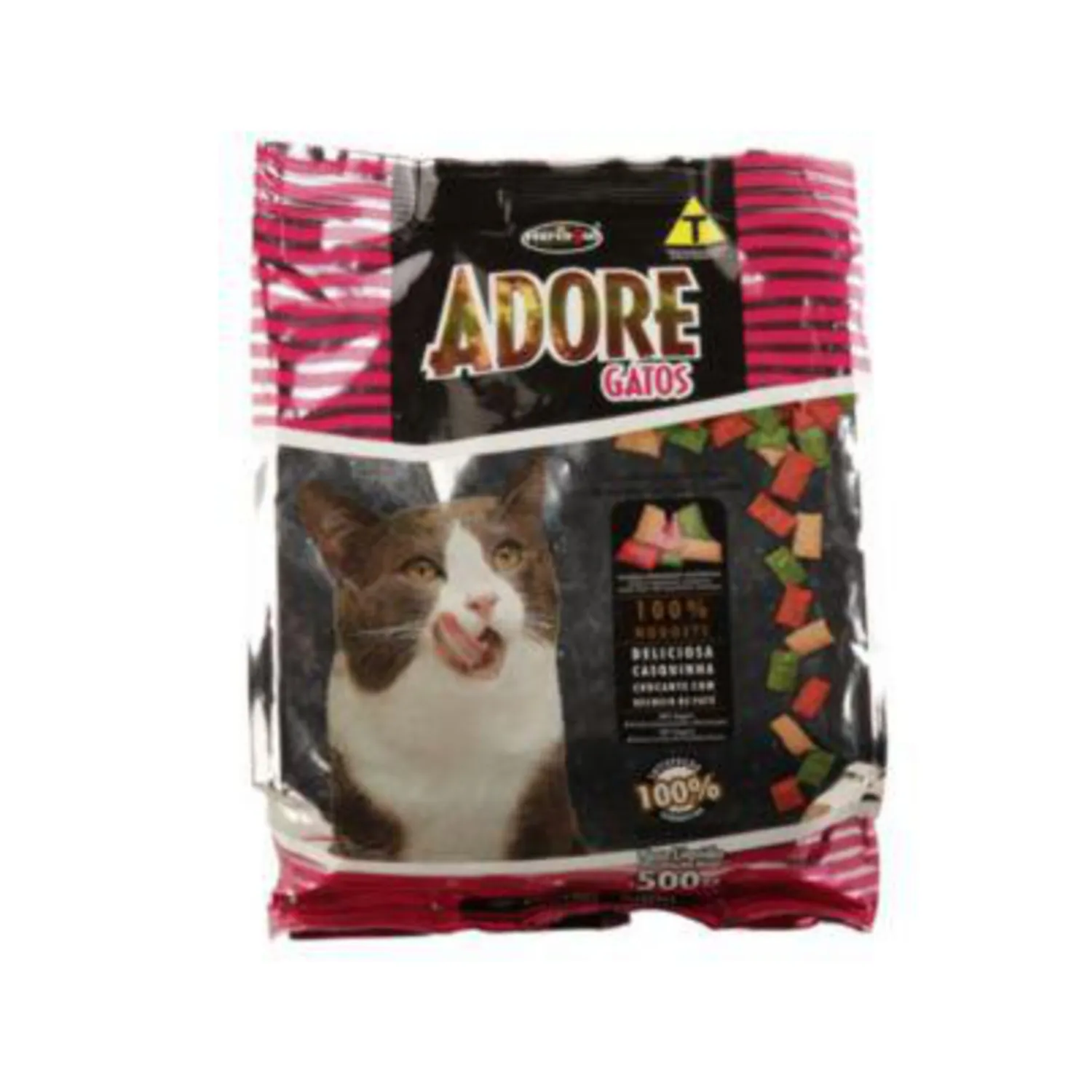 Comida Seca Para Gato Nuggets Adore 500g