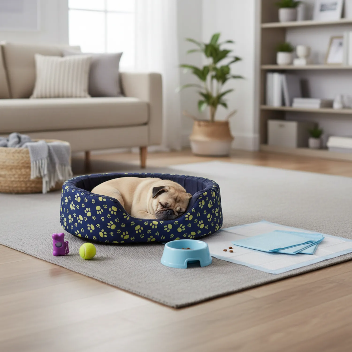 Cama Mascotas 43x32x30cm Pequeña + Kit Petizoos