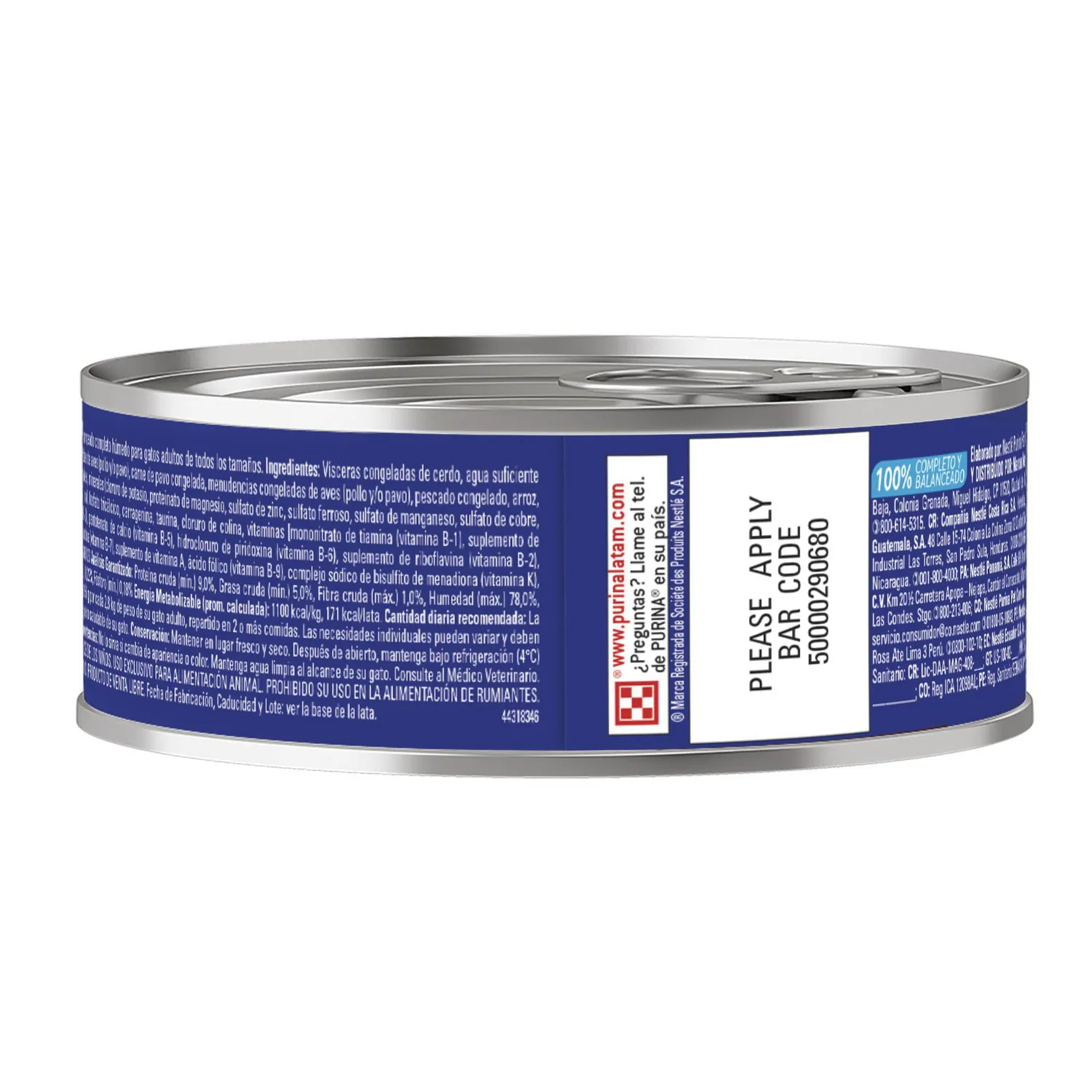 Comida Húmeda Para Gato Pate Pavo Y Menudencias Felix 156g