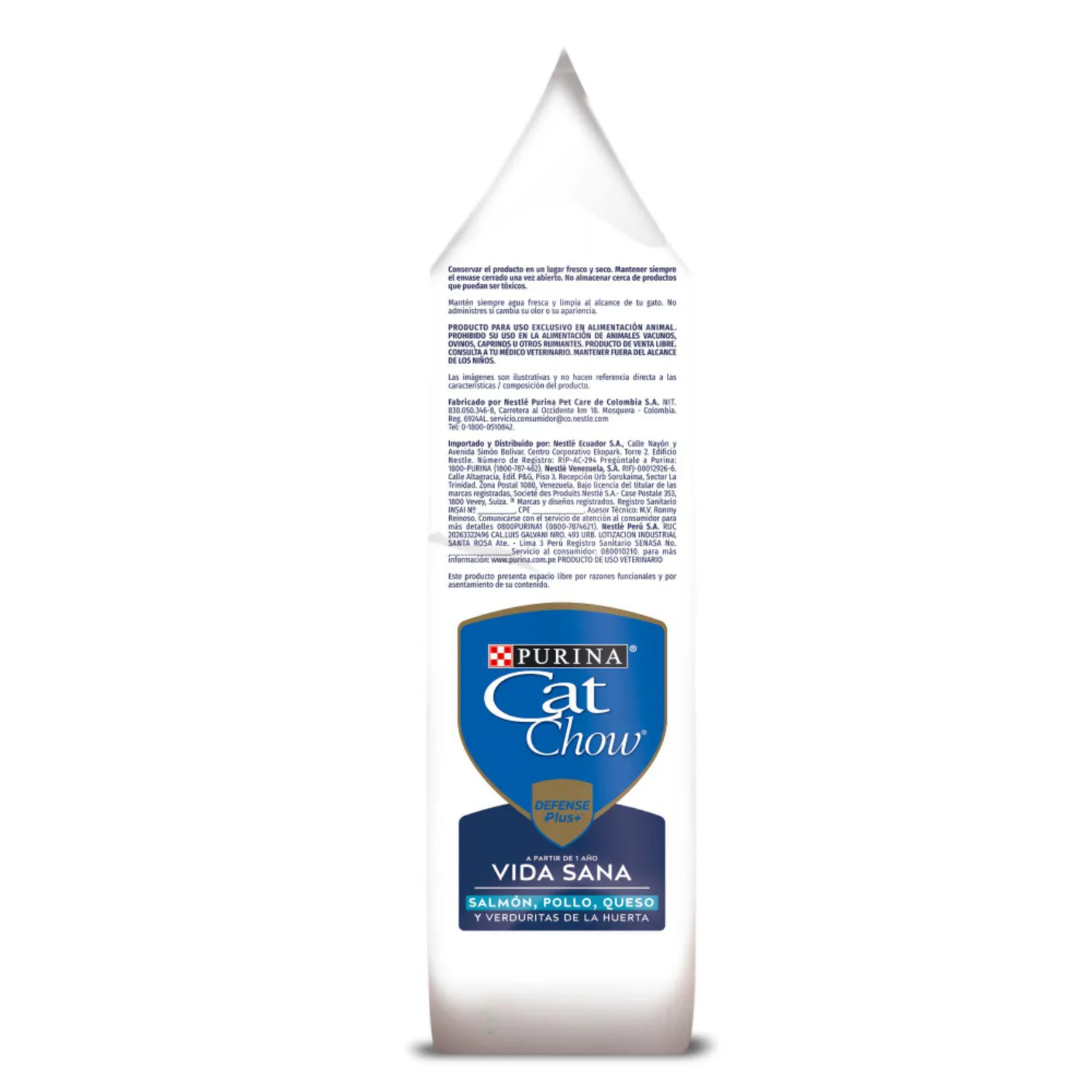 Comida Seca Para Gato Vida Sana Cat Chow 3kg 4