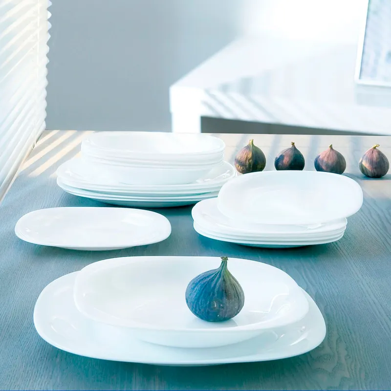 Vajilla Puestos 20 Piezas Carine Blanco LUMINARC