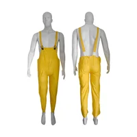 Traje Impermeable Pvc Amarillo Talla Xl Redline
