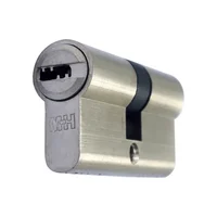 Cilindro Seguridad Niquel Perfil Europeo 5 Llaves