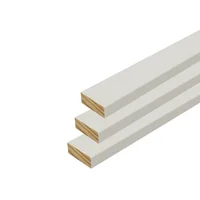 Kit Tapaluz Blanco 4 x 1.5 x 244 cm Madera Pintada