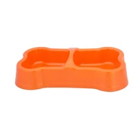 Comedero Para Perro Plástico Doble grande 25cm Boca 3cm Petizoos