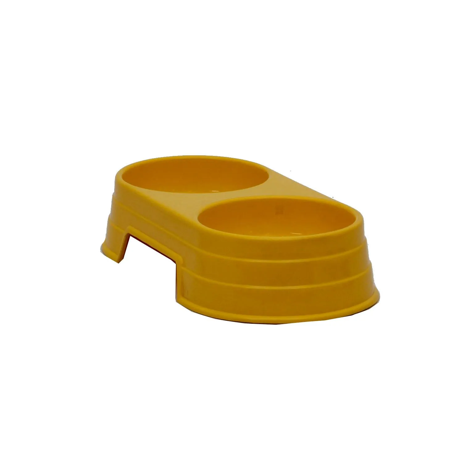 Comedero Para Perro Plástico Doble grande 25cm Boca 3cm Petizoos