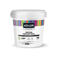 Pintura para Interior Lavable Tipo 2 Dry Wall Blanco Kolor 1 Galón ≥ 50 ciclos de lavado