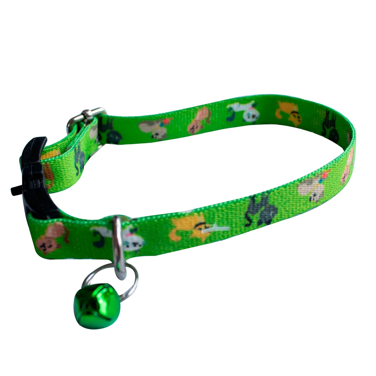 Collar Para Gato Con Cascabel Graduable Petizoos 50 Cm