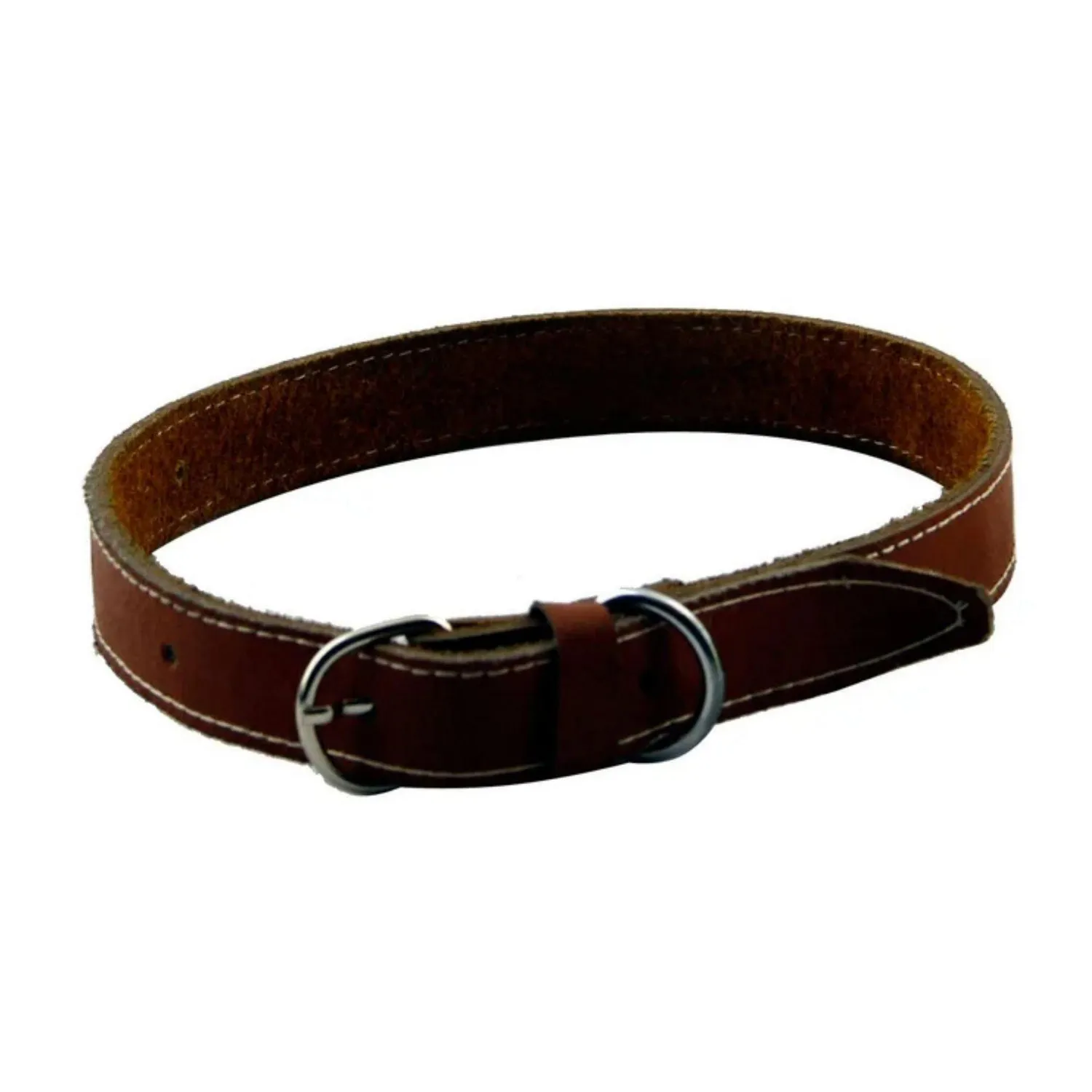 Collar Para Perro Cuero Grande Interpet