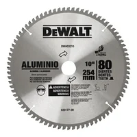 Disco Corte Aluminio 10-pulg 80 Dientes Dewalt