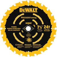 Disco Madera 7-1/4 24 Dientes Precision Ref DW3199