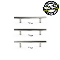 Manija Acero Inoxidable 96mm Propack 25 Und