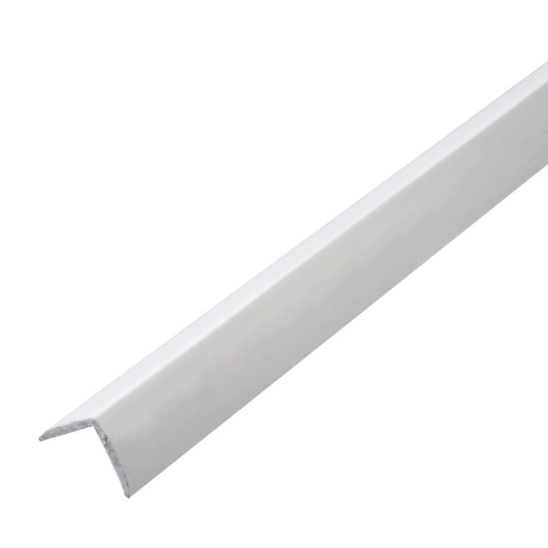 ESQUINERA PLASTICA BLANCA 2.40 MT.