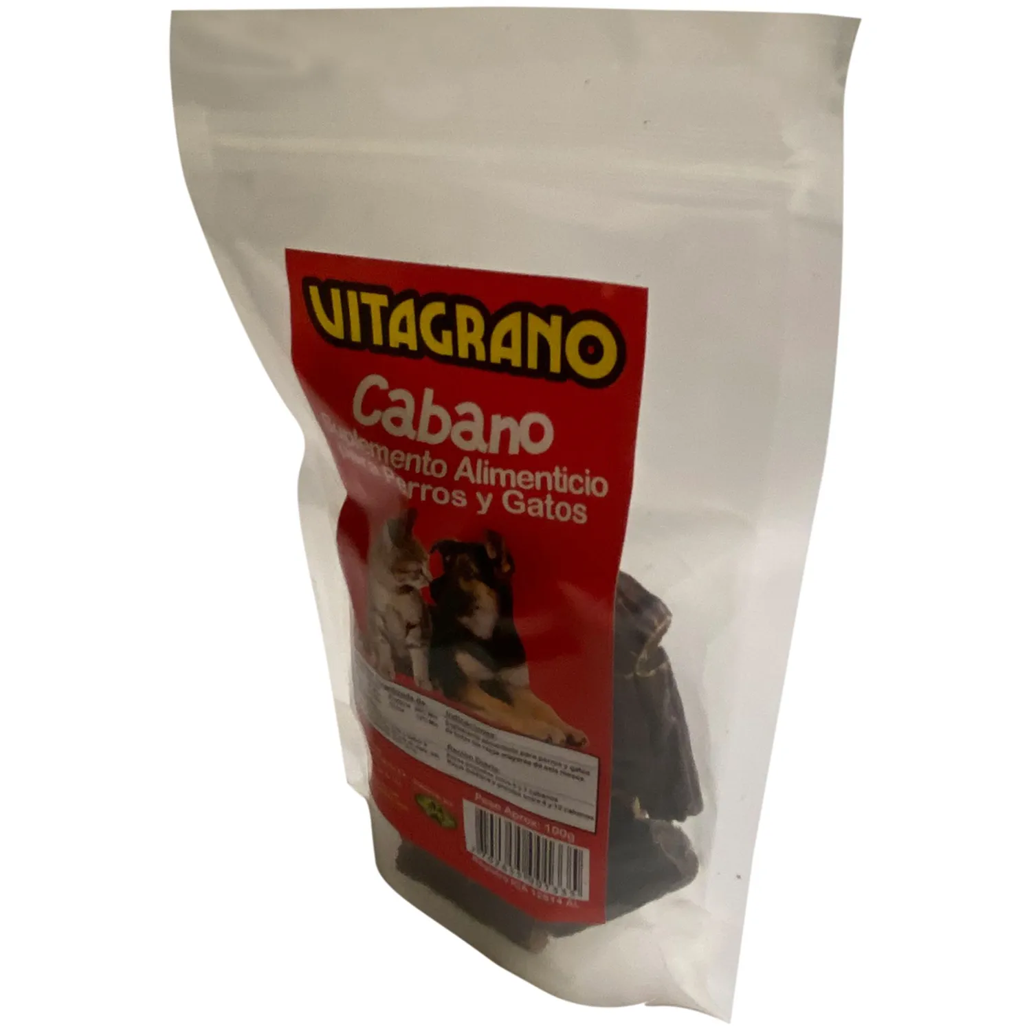 Snack Para Perro Cabanos Trocitos Vitagranov 100g