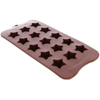 Molde Estrella 20X10Cm Chocolate en Silicona