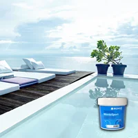 Pintura para Piscinas de Hormigon Base Agua Azul Montosport 4 L