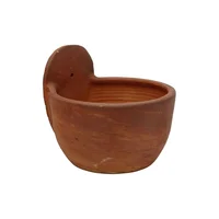 Matera Arcilla Redondo De Pared Torno 26x26x26cm Terracota