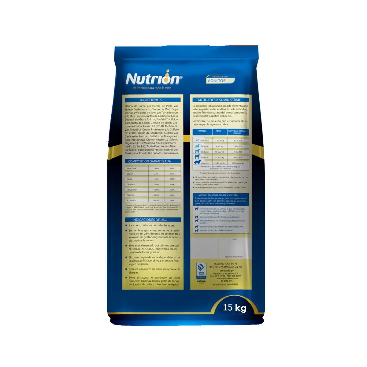 Comida Seca Para Perro Nutrion Adultos 15kg 4