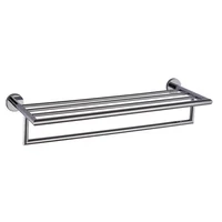 Toallero Para Baño Praga Cromado Sensi Dacqua