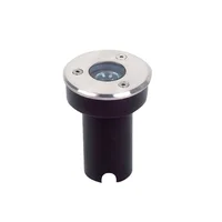 Bala de Piso LED 80 Lúmenes 1w Luz Fría
