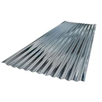 Teja Zinc Ondulada 2.438x0.80 m Cal 35 0.17mm