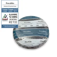 Alambre N12 50M Negro Procables
