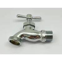 Llave De Jardín 1/2 X 3/4 Satín