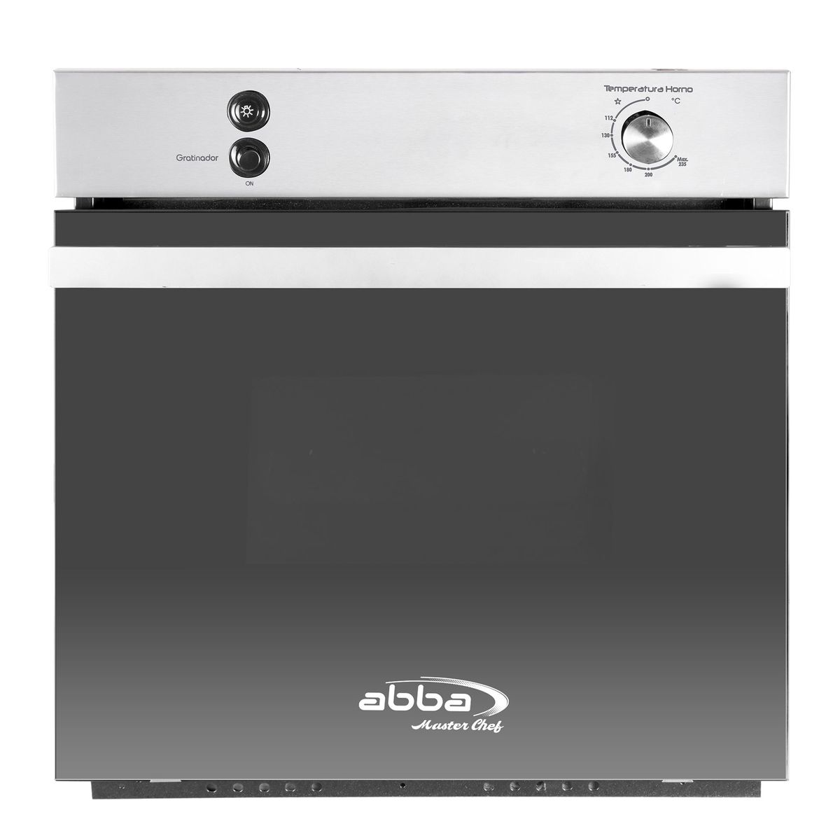 ABBA - Horno de Empotrar a Gas con Gratinador 55cm Acero Inoxidable HGE20VGTL-PL