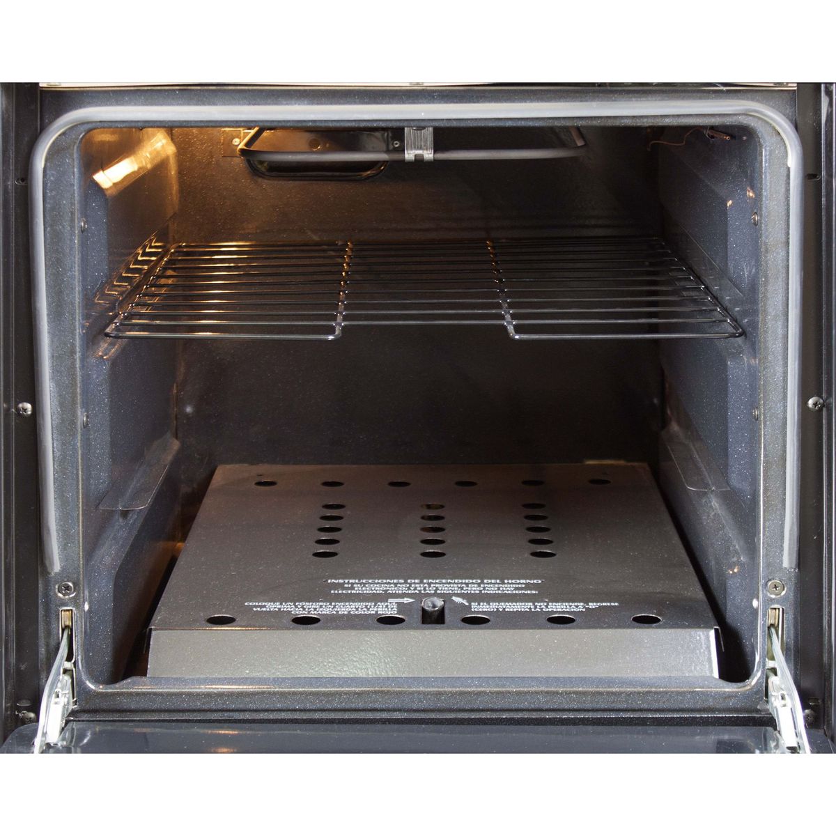ABBA - Horno de Empotrar a Gas con Gratinador 55cm Acero Inoxidable HGE20VGTL-PL