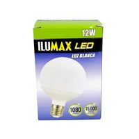 Globo de Led 12w Rosca E27 Luz Fría 15000 Horas de Vida Útil Certificado