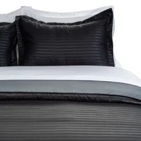 Duvet Bicolor Doble 210x230 Cm Gris Negro