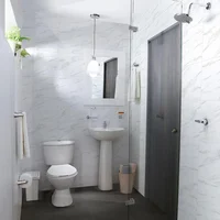 Registro Sencillo Ducha Nogal