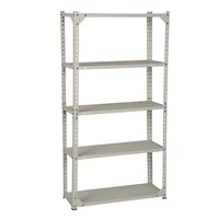 Estantería Metal Liviana 5 Niveles 160x80x30 cm Blanco