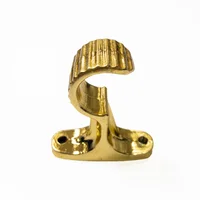 Set de 2 Soportes Muro 25mm Dorado