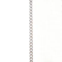Cadena Decorativa 1.4 Mm Niquel Trenzada X 3 M