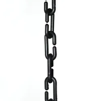Cadena Plastica Eslabonada Negra X 3 M